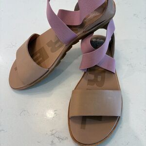 Sorel Ella II Sandal - Light Pink Strap (9.5)